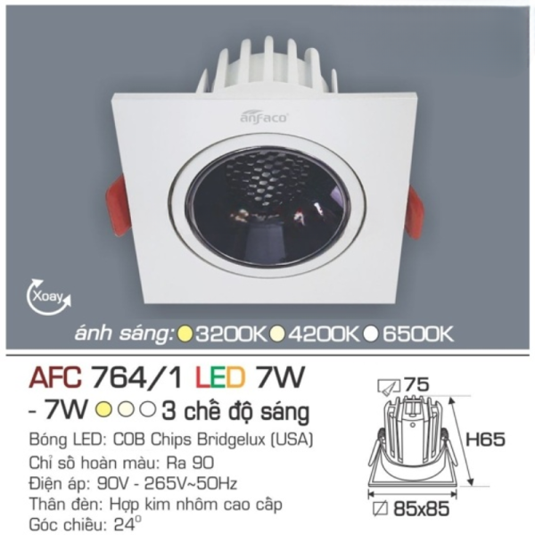AFC 764/1 LED 7W 4
