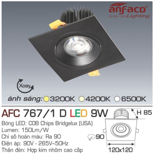 AFC 767D/1 LED 9W 4
