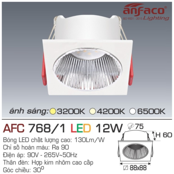 AFC 768/1 LED 12W 4