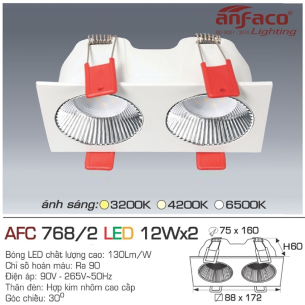AFC 768/2 LED 12W 4