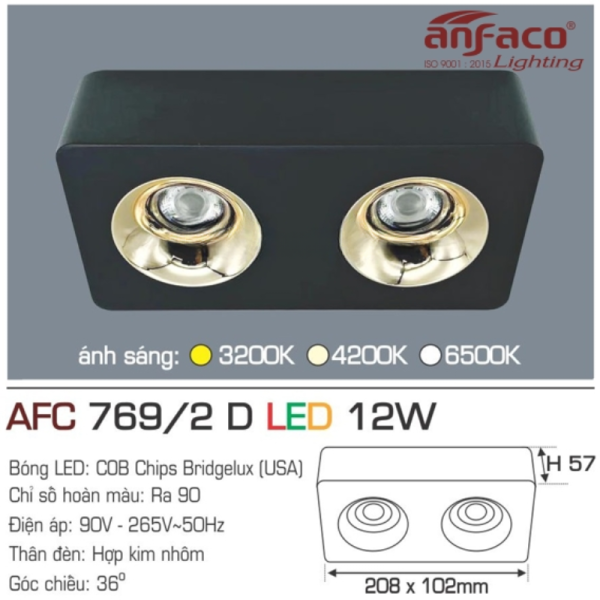 AFC 769D/2 LED 12W 4
