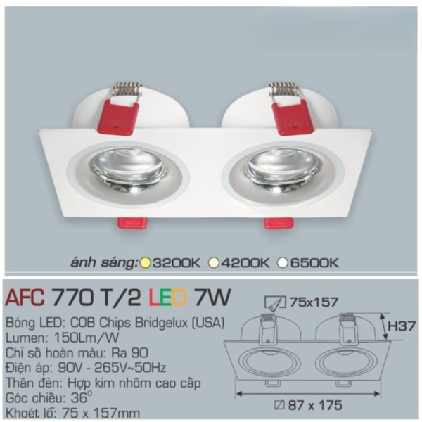 AFC 770 T/2 LED 7W 4