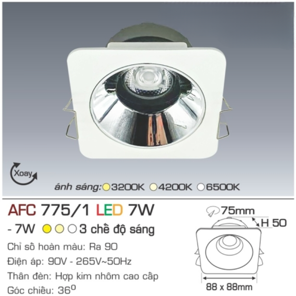 AFC 775/1 LED 7W 4