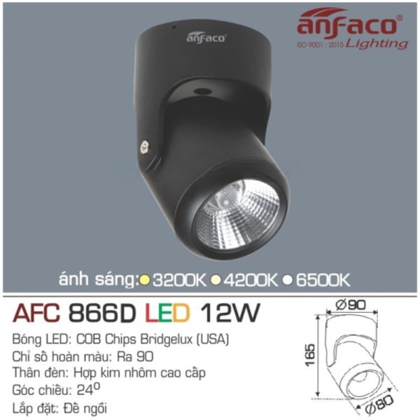 AFC 866 D LED 12W - ĐẾ NGỒI 4