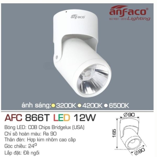 AFC 866 T LED 12W - ĐẾ NGỒI 4