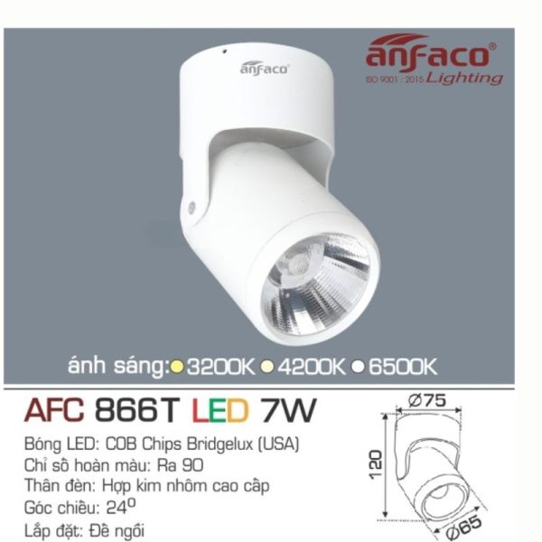 AFC 866 T LED 7W - ĐẾ NGỒI 4