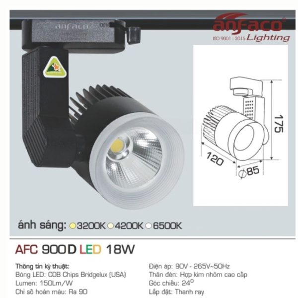 AFC 900 D LED 18W 4