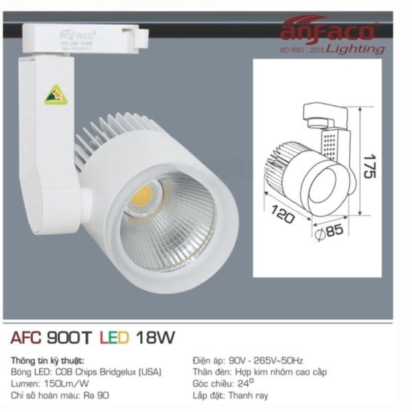 AFC 900 T LED 18W 4
