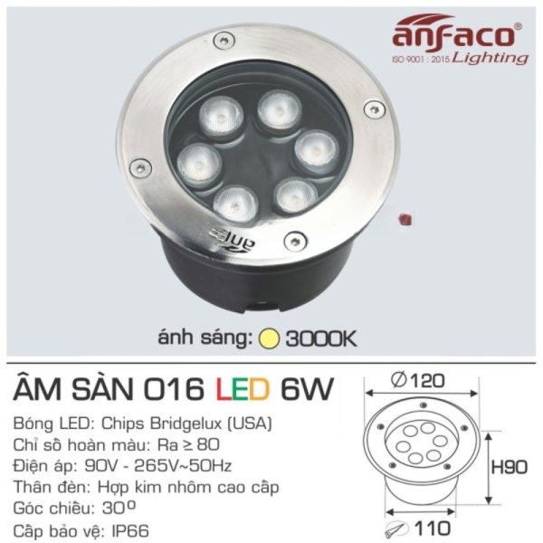 AFC ÂM SÀN 016 LED 6W 4
