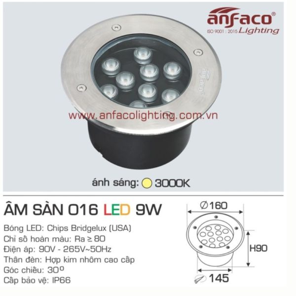 AFC ÂM SÀN 016 LED 9W 4