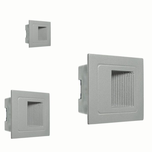 AFC ÂM TƯỜNG 009 XÁM LED 3W 5
