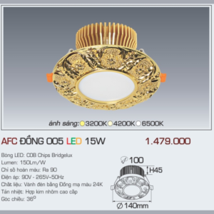 AFC ĐỒNG 005 LED 15W 16