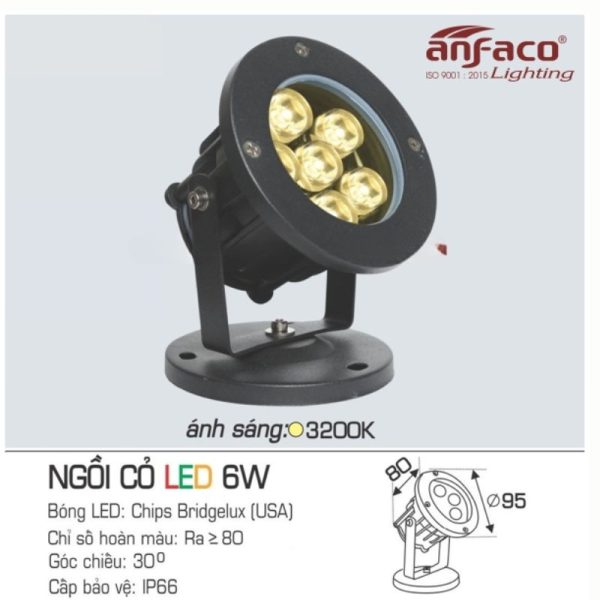 AFC NGỒI CỎ LED 6W 4