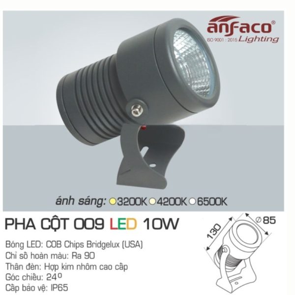 AFC PHA CỘT 009 LED 10W 4