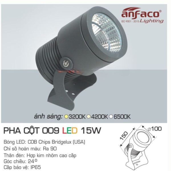 AFC PHA CỘT 009 LED 15W 4
