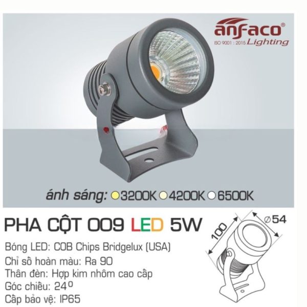 AFC PHA CỘT 009 LED 5W 4