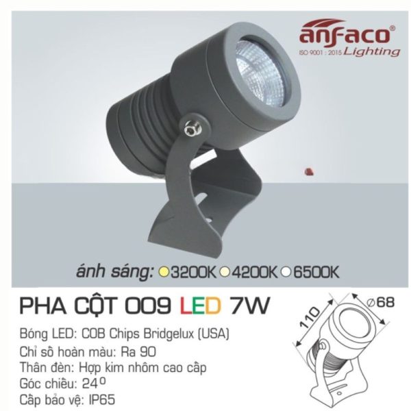 AFC PHA CỘT 009 LED 7W 4