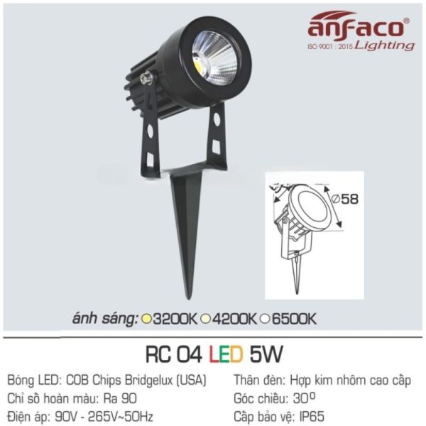 AFC RC 04 LED 5W 4