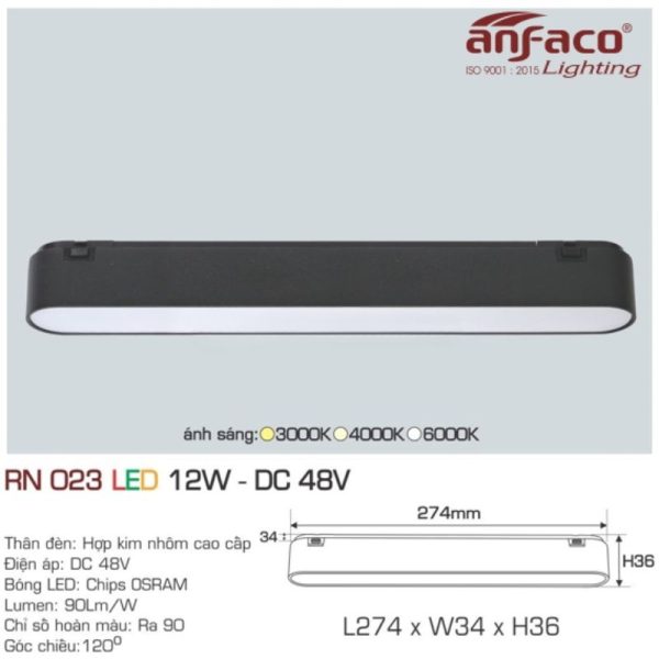 AFC RN 023 LED 12W - DC 48V 4