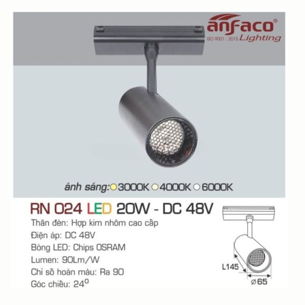 AFC RN 024 LED 20W - DC 48V 4