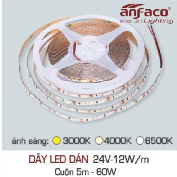 Dây LED Dán 24V - 12W/m 4