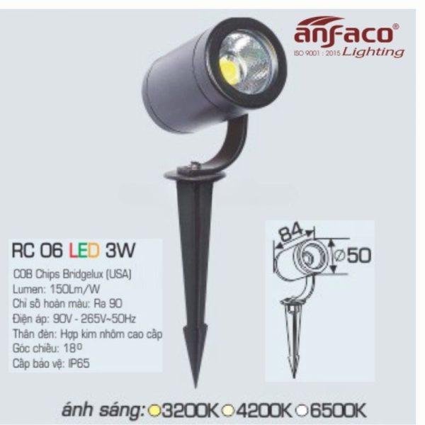 RC 06 LED 3W 3