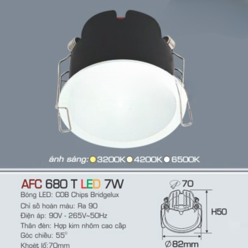 1 AFC 680 T LED 7W 4