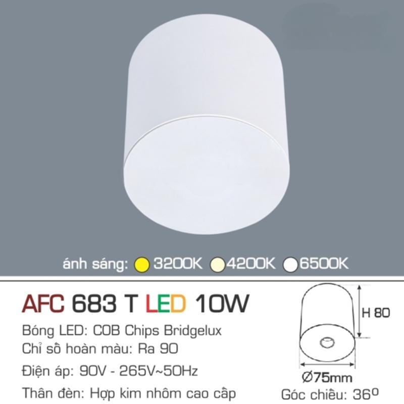 1 AFC 683 T LED 10W 4