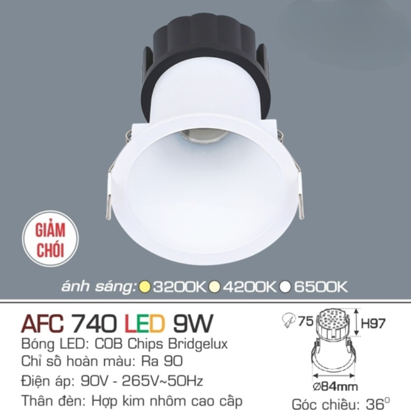 101 AFC 740 LED 7W 13