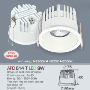 AFC 614 T LED 9W 13 AFC 614 T LED 9W 25