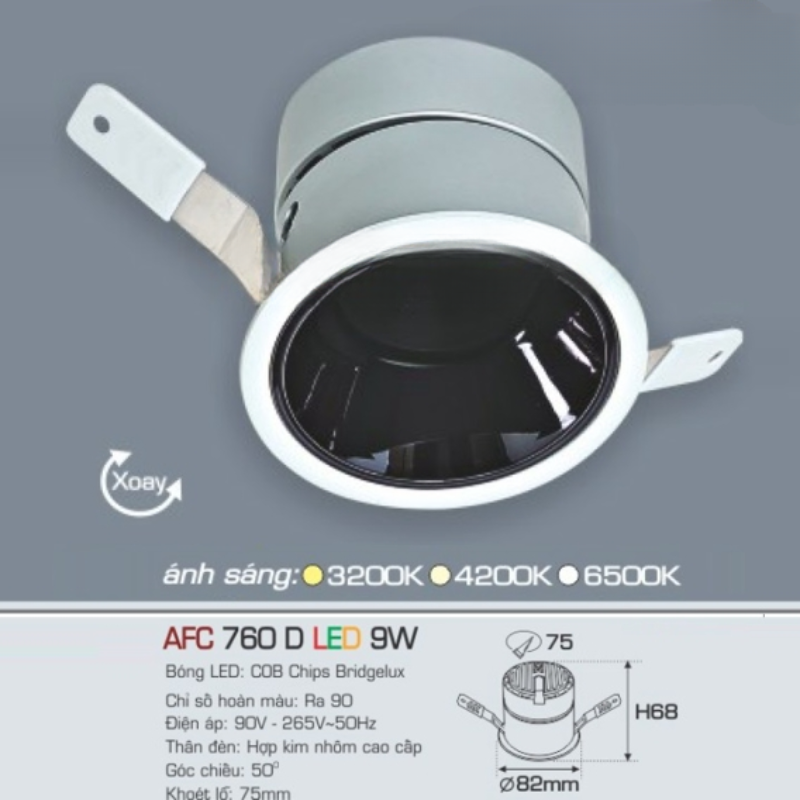 191 AFC 760 D LED 9W 4
