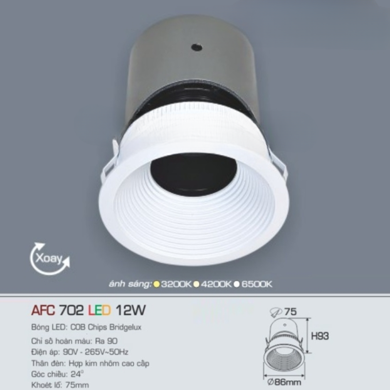 220 AFC 701 LED 12W 5