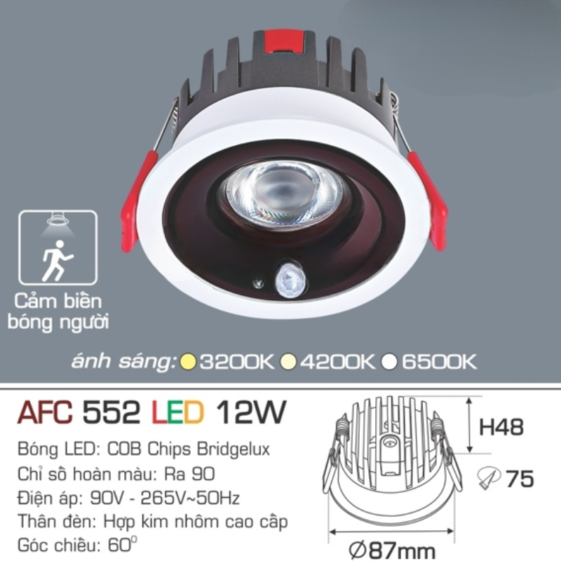 258 AFC 552 LED 12W 4