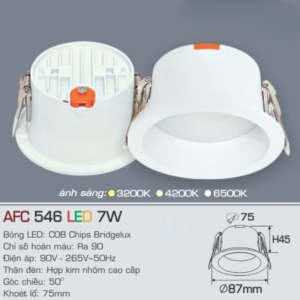 AFC 546 LED 7W 11 AFC 546 LED 7W 22