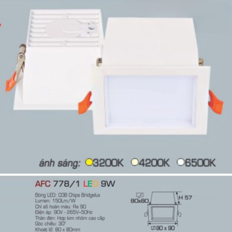 368 AFC 778/1 LED 9W 4