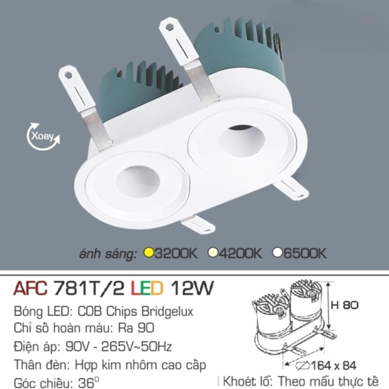 379 AFC 781T/2 LED 12W 13