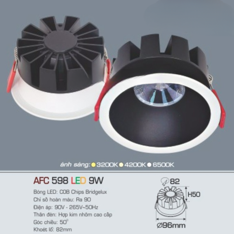 438 AFC 598 LED 9W 4