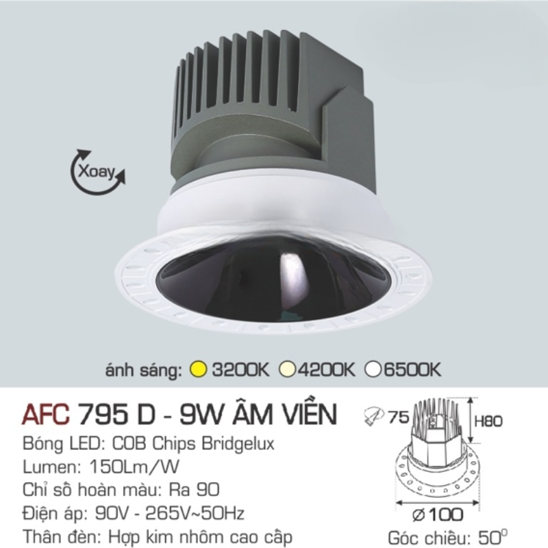 460 AFC 795 T - 9W ÂM VIỀN 4