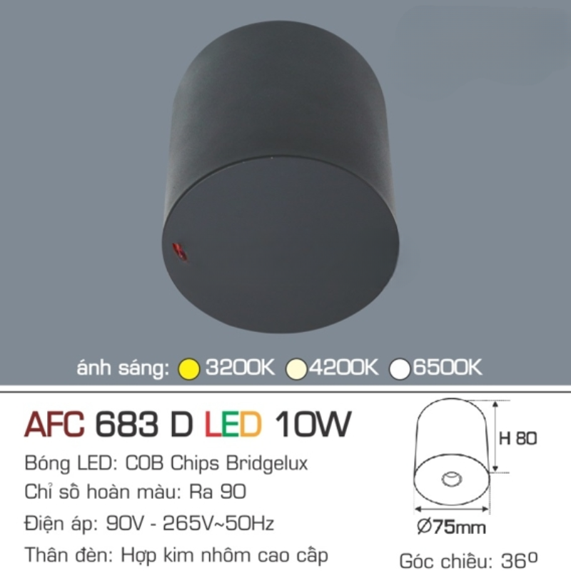 491 AFC 683 D LED 10W 4