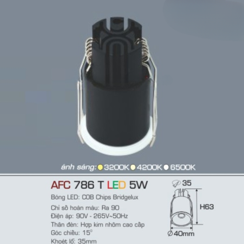 491 AFC 786 T LED 5W 17