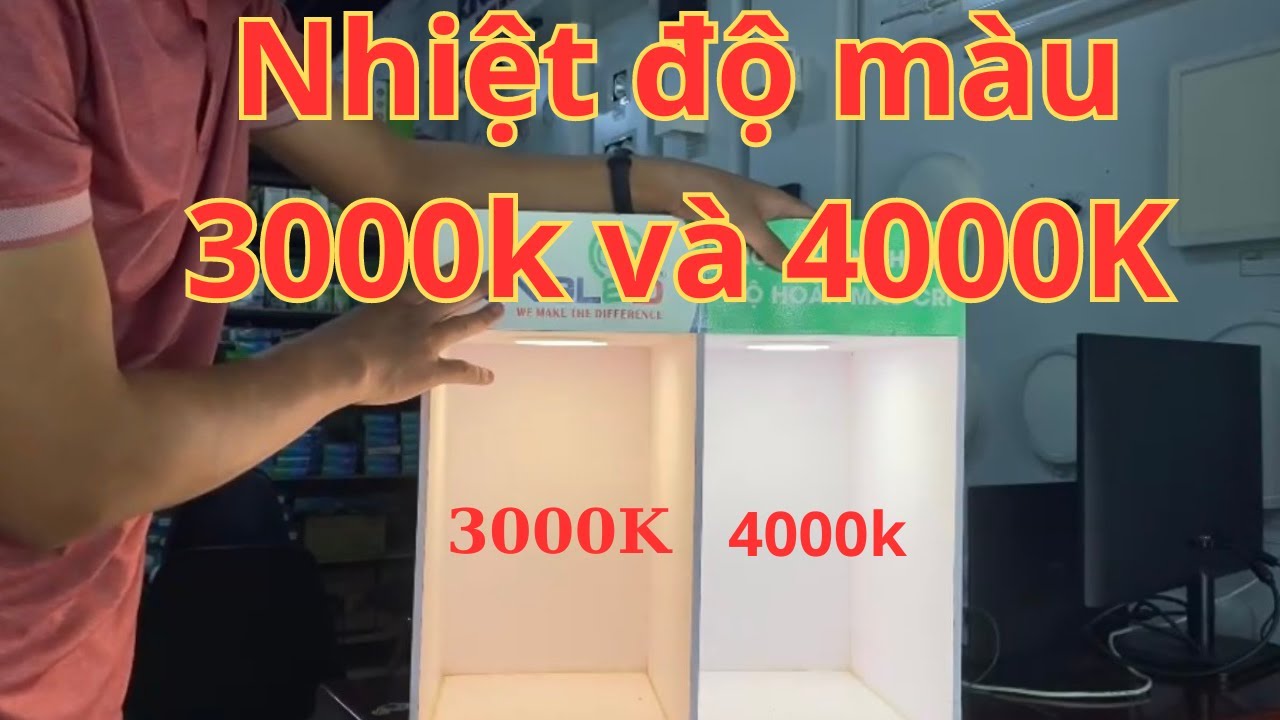 ánh sáng 4000k là gì
