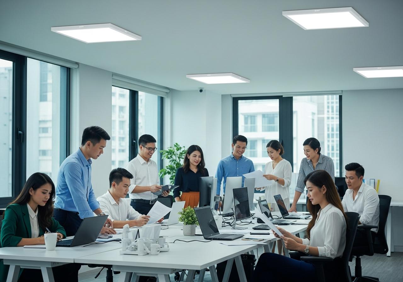 Lợi ích của đèn LED Anfaco ánh sáng trung tính chính hãng