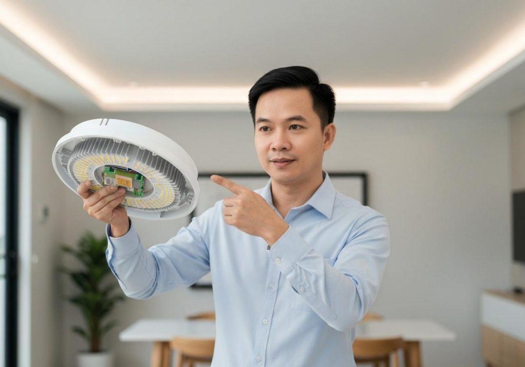 Cấu Tạo Đèn LED Ốp Trần: Hướng Dẫn Chi Tiết 2024 10 Cấu Tạo Đèn LED Ốp Trần: Những Thông Tin Quan Trọng Cần Biết