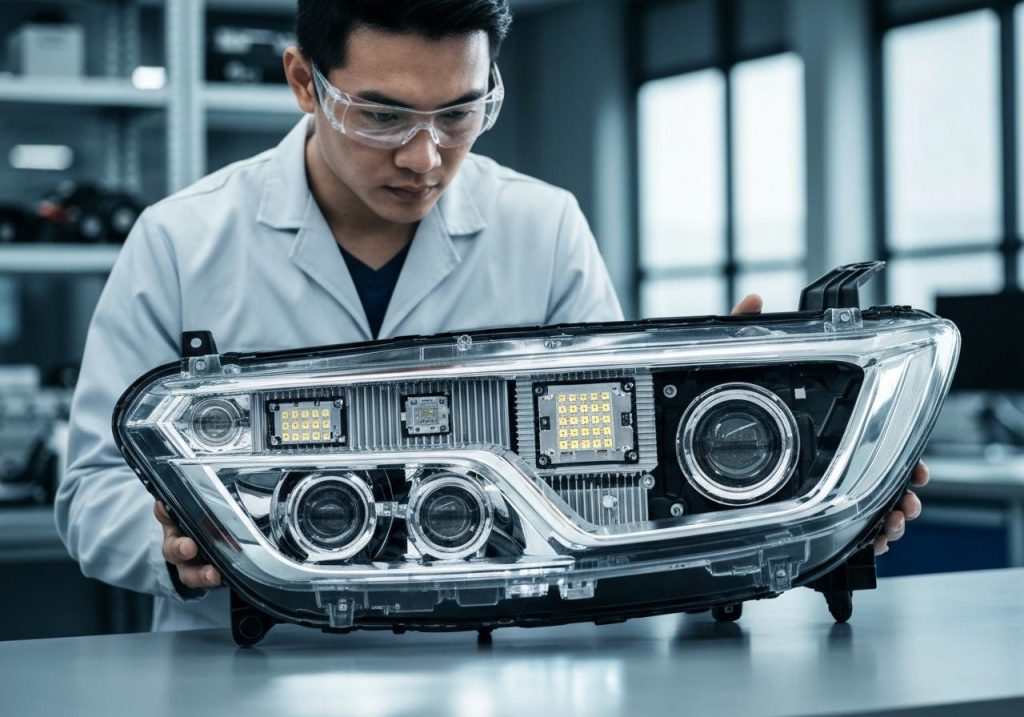 Cấu Tạo Đèn Pha LED: Những Thông Tin Quan Trọng Cần Biết 7 Cấu Tạo Đèn Pha LED: Những Thông Tin Quan Trọng Cần Biết