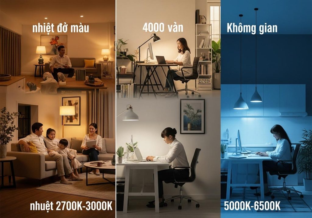 CCT Là Gì Trên Đèn Led? Giải Thích Ý Nghĩa Và Cách Chọn Ánh Sáng Phù Hợp