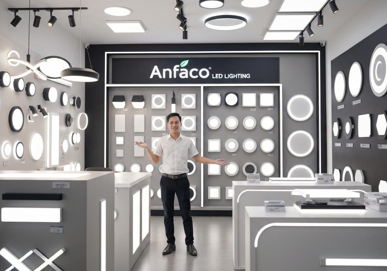 Đại lý Đèn led Anfaco