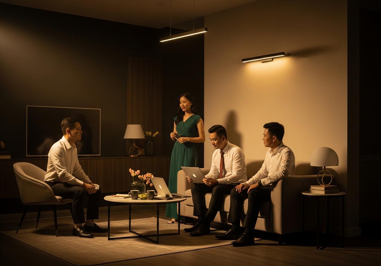 Đèn led Anfaco của nước nào