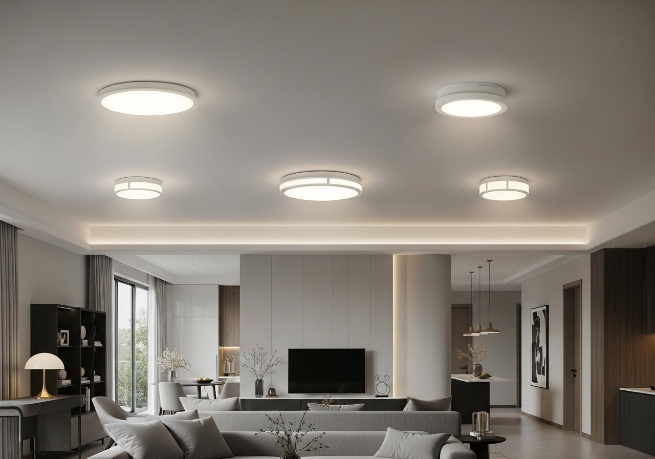 Những mẫu đèn Led ốp trần ưa chuộng nhất năm 2026
