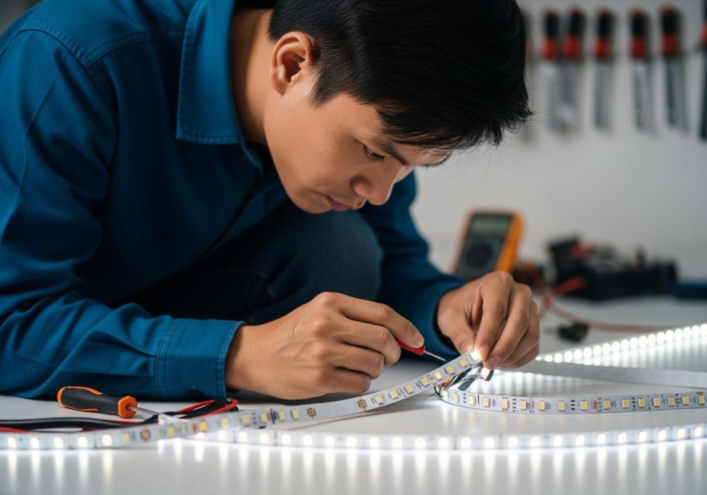 Vì sao đèn LED dây không sáng? 7 cách sửa đèn LED dây nhanh nhất
