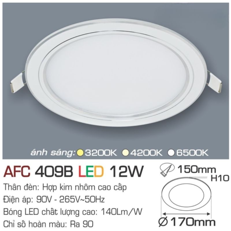 Trọng Anfaco online AFC 409B LED 12W 4